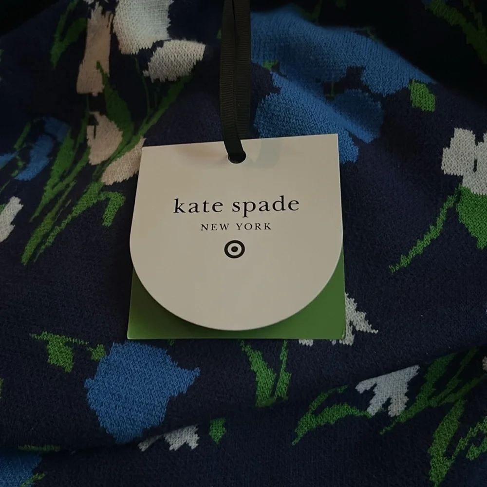 Kate Spade x Target Mixed Floral Sweater Midi Skirt NWT - Picture 5 of 6